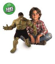 Boneco de Vinil Gigante Hulk com sons + frase - 50cm