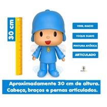 Boneco de Vinil Grande POCOYO 28cm Articulado - Cardoso Toys