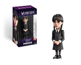 Boneco de vinil Mego Wednesday Addams Minix com 12,7 cm de altura
