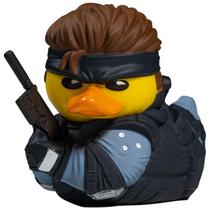 Boneco de vinil Rubber Duck colecionável TUBBZ Solid Snake
