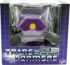 Boneco de vinil The Loyal Subjects Shockwave Transformers de 8 polegadas