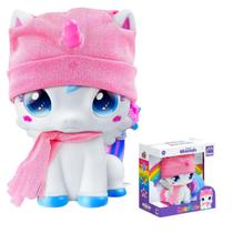 Boneco de Vinil Unicórnio + Acessórios - Minimals - Roma