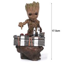 Boneco Decoração Baby Groot - Guardiões da Galaxia - Marvel