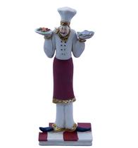 Boneco Decorativo para Cozinha Chefe Cozinheiro magro Boneco Decorativo para Cozinha Chefe Cozinheiro magro