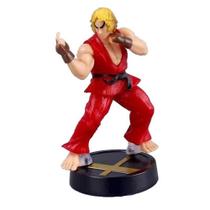 Boneco Decorativo Street Fighter Personagem Ken 9cm Game Anime Boneco Decorativo Street Fighter Personagem Ken 9cm Game Anime