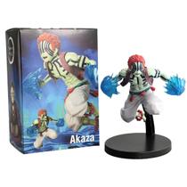 Boneco Demon Slayer Akaza 14cm com Soryu Action Figure