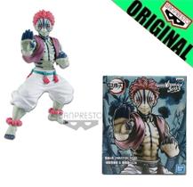 Boneco Demon Slayer Kimetsu no Yaiba Akaza Vibration Stars Bandai Banpresto Original