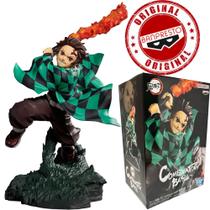 Boneco Demon Slayer Kimetsu no Yaiba Tanjiro Kamado Combination Battle Bandai Banpresto Boneco Demon Slayer Kimetsu no Yaiba Tanjiro Kamado Combination Battle Bandai Banpresto