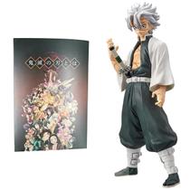 Boneco Demon Slayer Sanemi Shinazugawa Action Figure 14cm