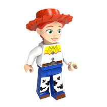 Boneco desenho animação filme bloco de montar