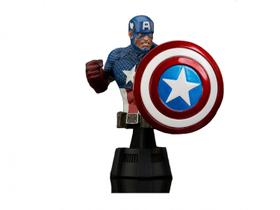 Boneco Diamond Gallery Marvel Avengers Captain America Bust 39904 Boneco Diamond Gallery Marvel Avengers Captain America Bust 39904
