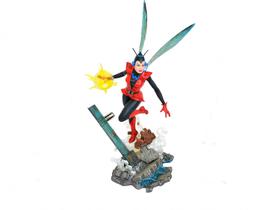 Boneco Diamond Gallery Marvel Comic Wasp 38204 Boneco Diamond Gallery Marvel Comic Wasp 38204