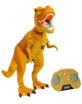 Boneco dino Tiranossauro Rex com controle infravermelho