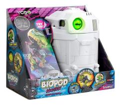Boneco Dinossauro Articulado Biopod In Motion Branco Fun Boneco Dinossauro Articulado Biopod In Motion Branco Fun