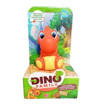 Boneco Dinossauro Baby Rex Leo Dino Family Infantil