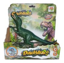 Boneco Dinossauro com Som e luz Brinquedos Feras Selvagens