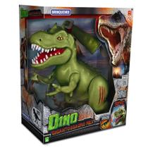 Boneco Dinossauro Dino Gigantossauro Verde Rex Brinquedo Articulavel Ideal Para Decoração Festa