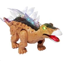 Boneco Dinossauro Estegossauro com Som Luz e Movimentos DMT4723 - Dm Toys