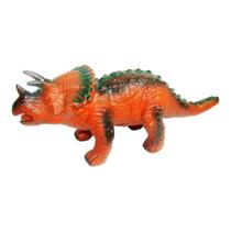 Boneco Dinossauro Flexivel Com Som - Dm Toys 4722