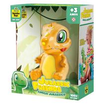 Boneco Dinossauro Jurassic Friends Rex Samba Toys em Vinil Boneco Dinossauro Jurassic Friends Rex Samba Toys em Vinil