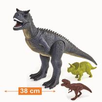 Boneco dinossauro rex carnotauro brinquedo menino adijomar criança pequena - Adijomar Brinquedos Boneco dinossauro rex carnotauro brinquedo menino adijomar criança pequena - Adijomar Brinquedos