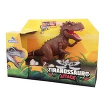 Boneco Dinossauro Rex Tiranossauro Attack - Adijomar Brinq