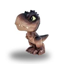 Boneco Dinossauro T-rex Preto Dino Baby Jurassic Park World