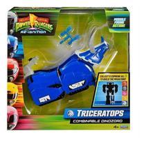Boneco Dinozord Combinável Power Rangers Triceratops Sunny
