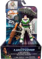 Boneco Disney Pixar Buzz Lightyear Equipado Missões Mattel