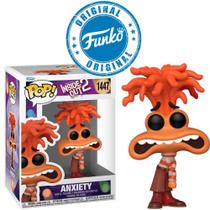 Boneco Disney Pixar Inside Out 2 Anxiety Pop Funko 1447 Ansiedade Divertidamente - 889698759960