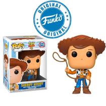 Boneco Disney Pixar Toy Story 4 Xerife Woody Pop Funko 522 - 889698373838