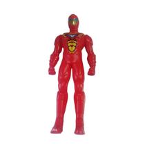 Boneco do Homem de Ferro plástico super herói brinquedo