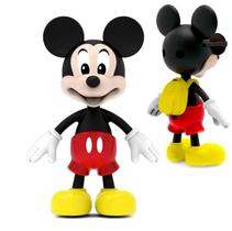 Boneco do Mickey com Óculos e Mochila 13cm ELKA