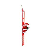Boneco Do Papai Noel Escalando Corda De Contas, Decorações De Natal, Enfeites, Suprimentos Para