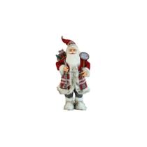 Boneco Do Papai Noel Natalino Grande De Luxo 60cm Fica De Pé