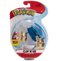 Boneco Do Pokemón + Pokébola Clip N Go Sunny - 2606