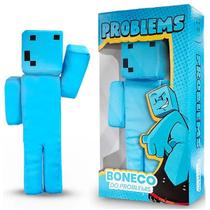 Boneco do Problems Minecraft de Espuma 30CM