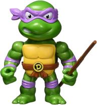 Boneco Donatello de Liga de Metal Tartarugas Ninja, 10cm, Diversão para Crianças e Adultos, Roxo
