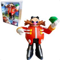 Boneco Dr Eggman - Sonic Coleção Fandom Box Lider Brinquedos