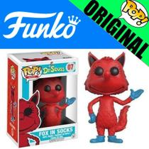 Boneco Dr. Seuss Fox In Socks Pop Funko 07 Original