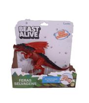 Boneco Dragão Feras Selvagens Beast Alive Candide