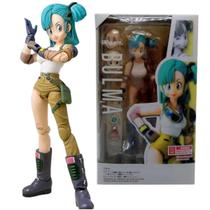 Boneco Dragon Ball Bulma 14cm articulado Action Figure Boneco Dragon Ball Bulma 14cm articulado Action Figure