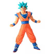 Boneco Dragon Ball Goku Super Sayajin Blue 18 cm - Issam