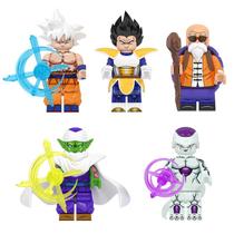 Boneco dragon ball z anime bloco de montar escolha