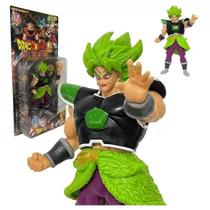 Boneco Dragon Ball Z - Broly 18cm Cabelo Verde collection - PO Box 130953