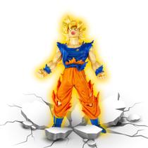 Boneco Dragon Ball Z Goku Broly Vegeta 20cm Articulado Personagem:Amarelo