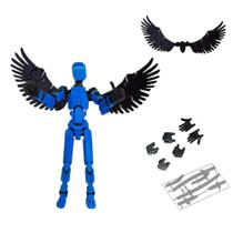 Boneco Dummy 13 Articulado + Asas + Kit Brinde