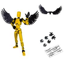 Boneco Dummy 13 Articulado + Asas + Kit Brinde