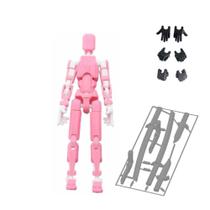 Boneco Dummy 13 - Multi Articulado + Pac De Armas Br/Rosa