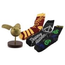 Boneco e meias douradas Bundle Culture Fly Harry Potter Boneco e meias douradas Bundle Culture Fly Harry Potter